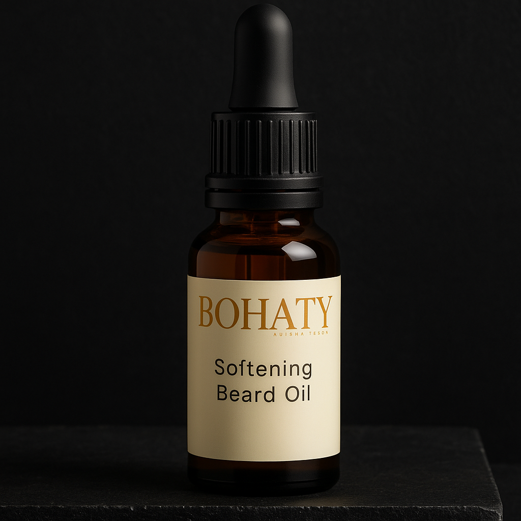 Softening Beard Oil – Nourishing Beard & Skin Care | BOHATY by Keisha Tessa