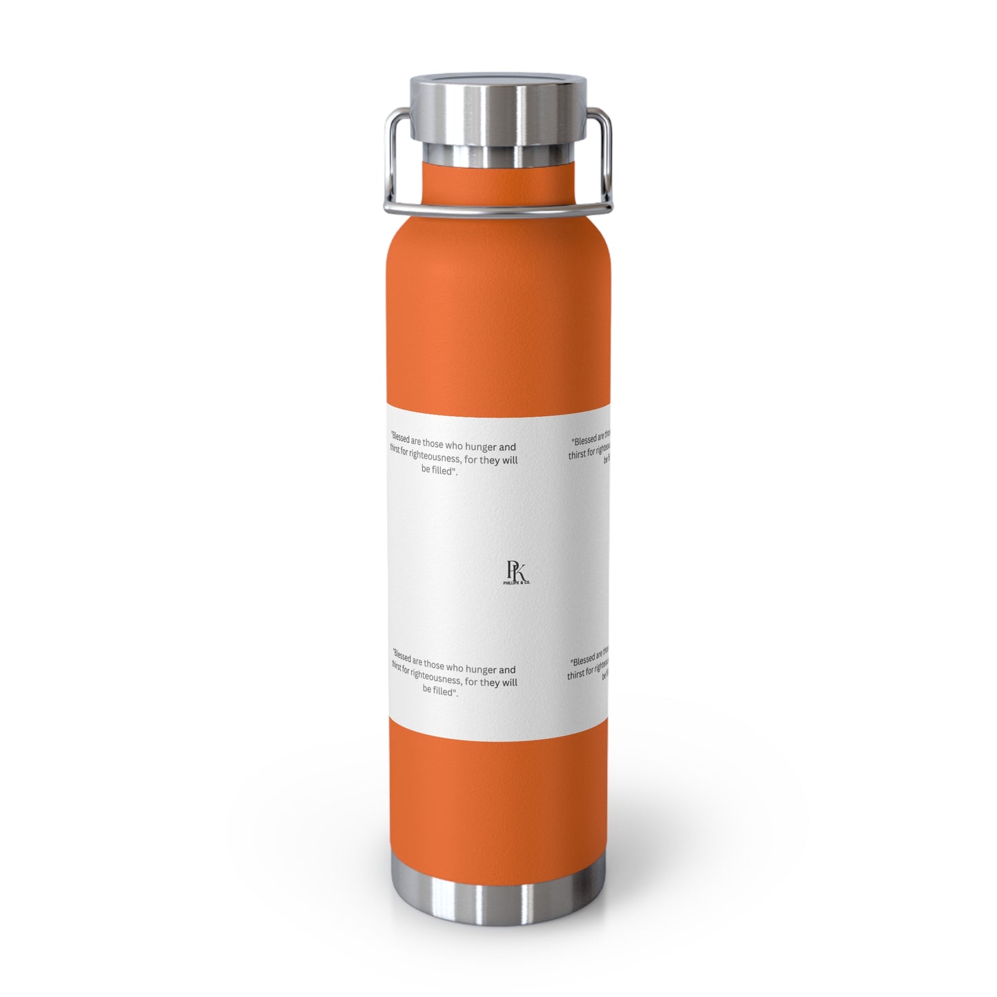 Copper Insulated Water Bottle - 22oz - PhillipK & Co.