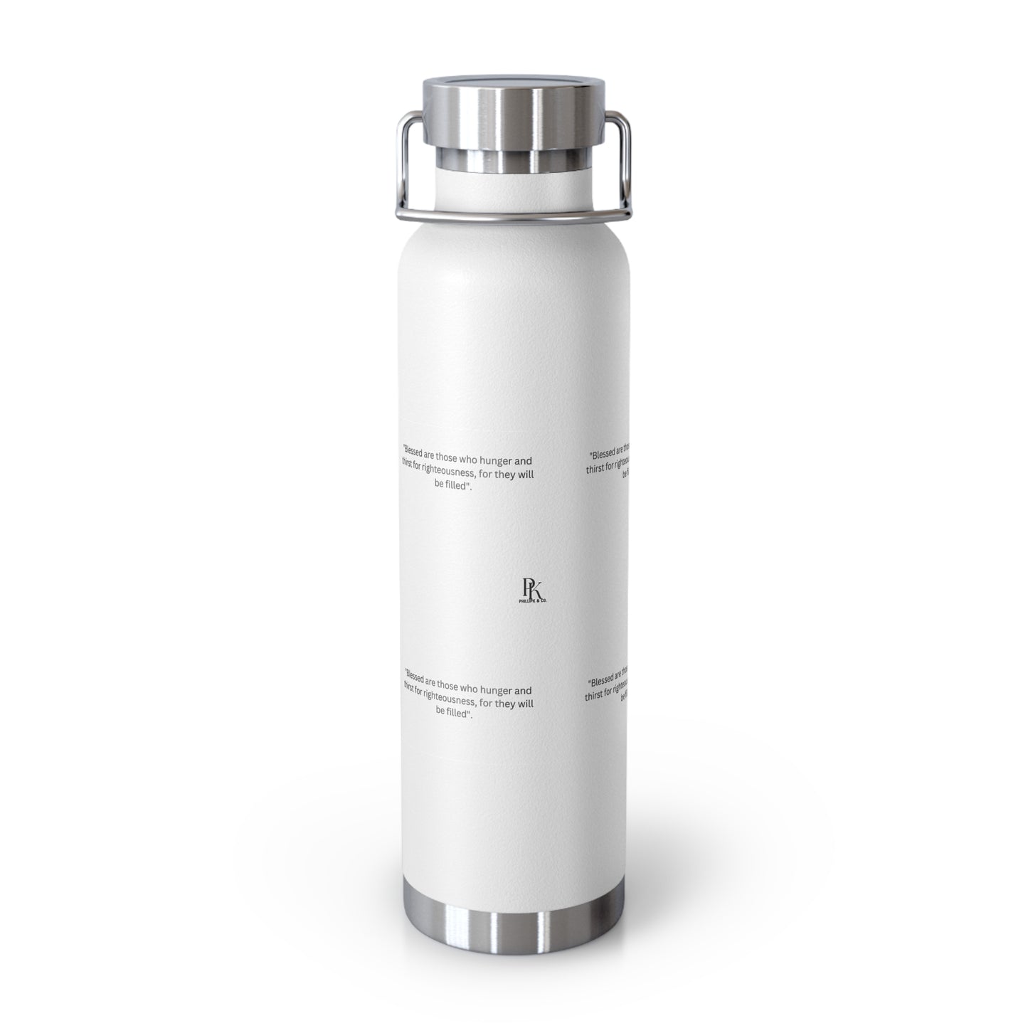 Copper Insulated Water Bottle - 22oz - PhillipK & Co.