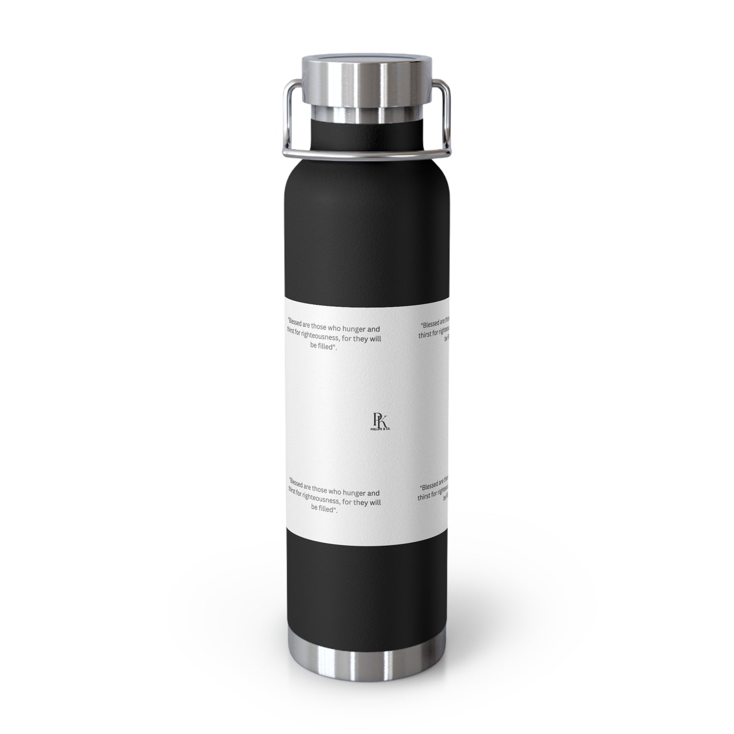 Copper Insulated Water Bottle - 22oz - PhillipK & Co.