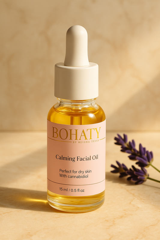 Calming Facial Oil with Glow-Enhancing Botanicals | BOHATY Skincare