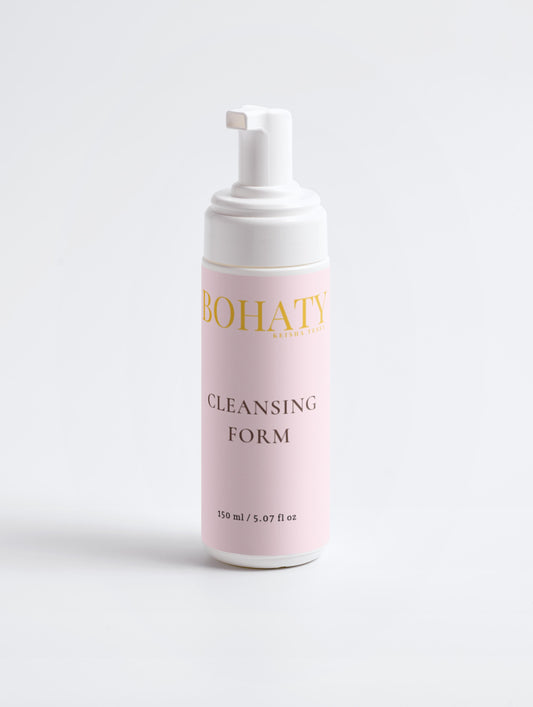 Bohaty Vegan Cleansing Foam – Gentle, Hydrating Face Wash for All Skin Types