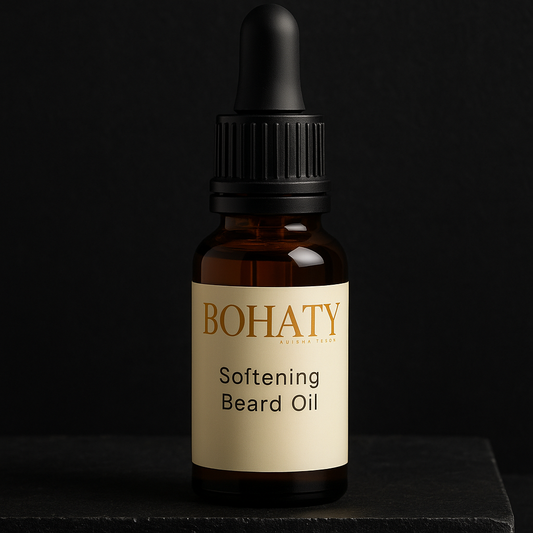 Softening Beard Oil – Nourishing Beard & Skin Care | BOHATY by Keisha Tessa