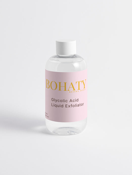 BOHATY Glycolic Acid Liquid Exfoliator | 5% Gentle Glow Formula
