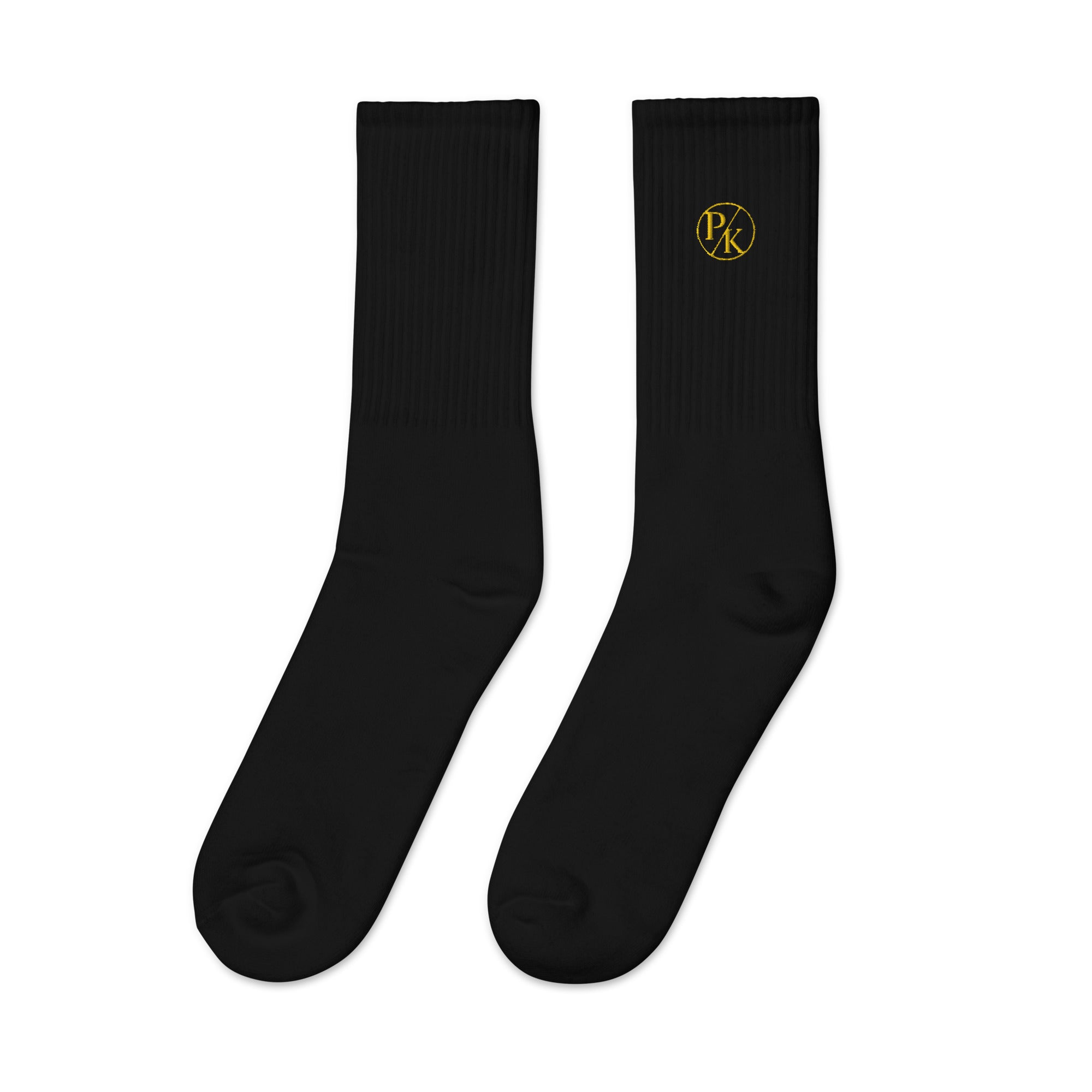 Monogram Embroidered Socks